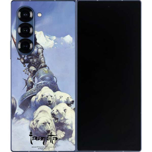 Sliver Warrior by Frazetta Galaxy Z Fold6 Skin